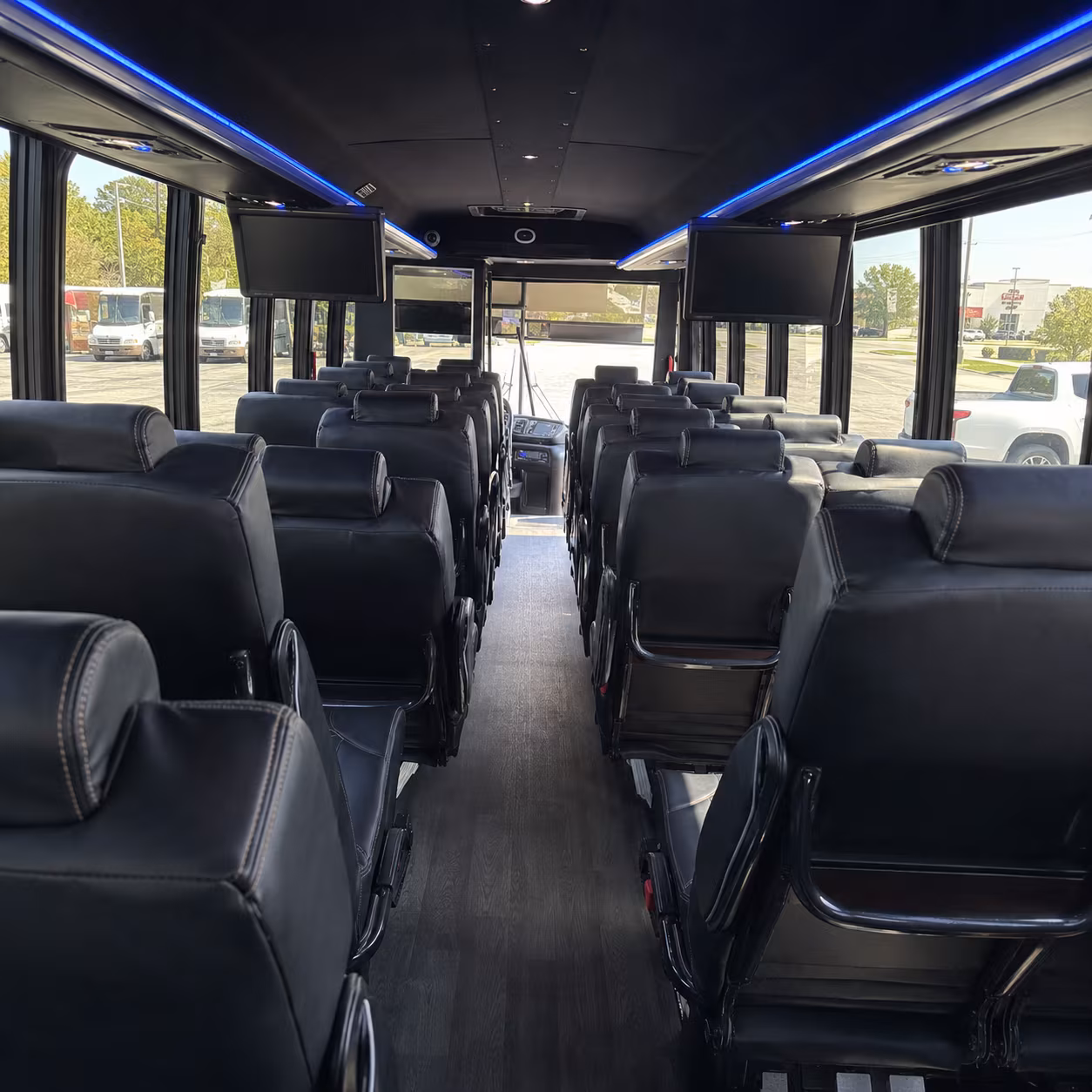 Mesa Airport Shuttle & Transportation party bus exterior