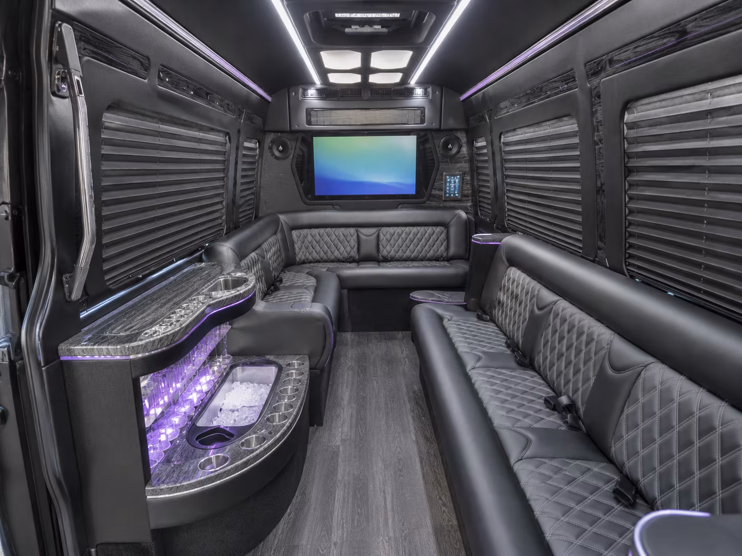 Mesa Airport Shuttle & Transportation party bus exterior