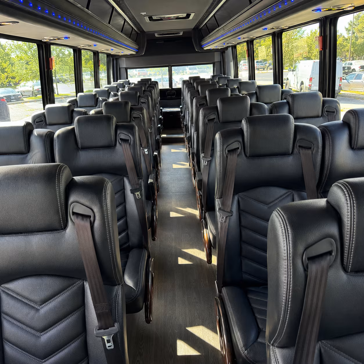Mesa Airport Shuttle & Transportation party bus exterior