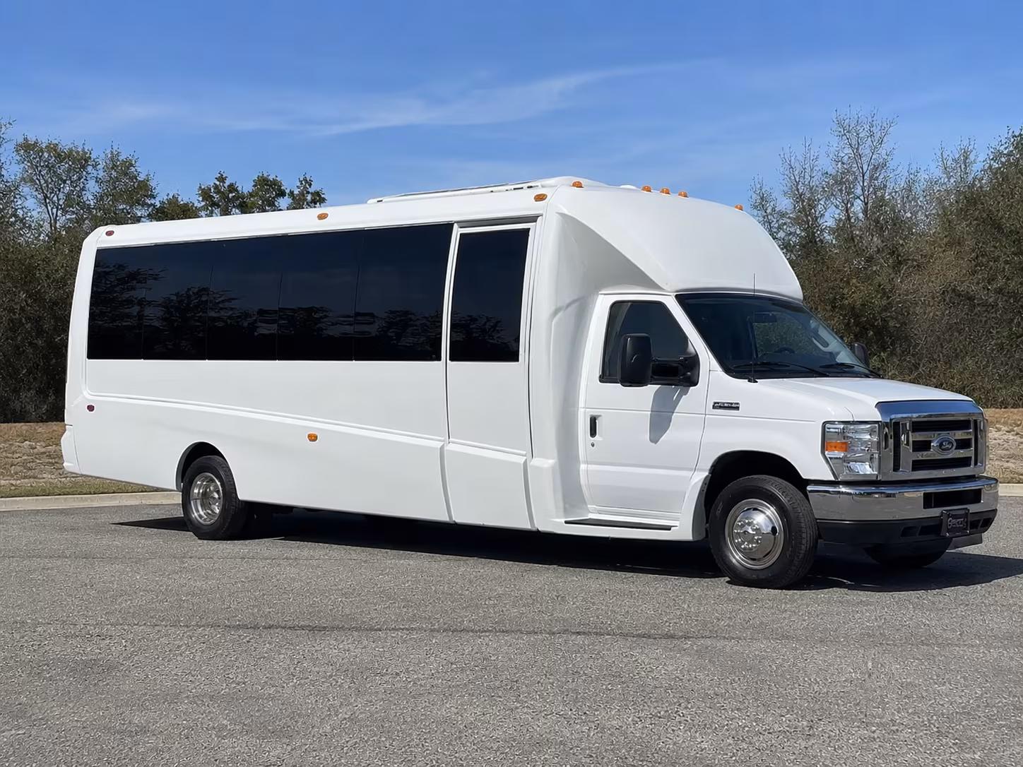 Mesa Birthday, Sweet 16, & Quinceañera Transportation party bus exterior
