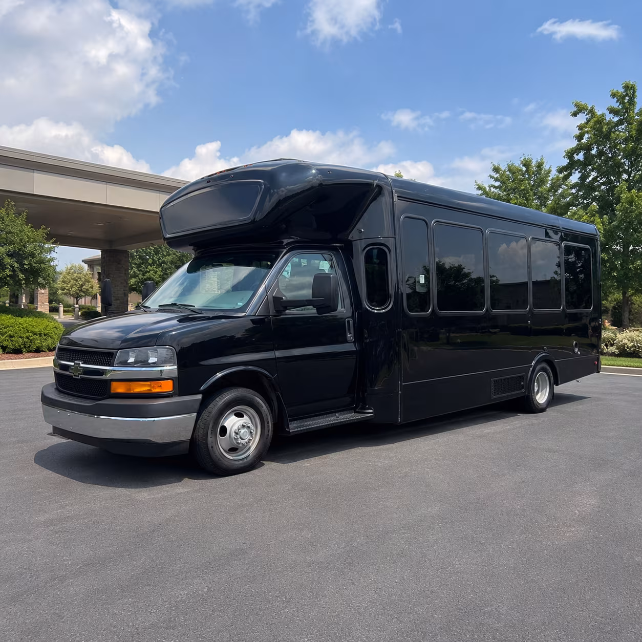 Mesa Birthday, Sweet 16, & Quinceañera Transportation party bus exterior
