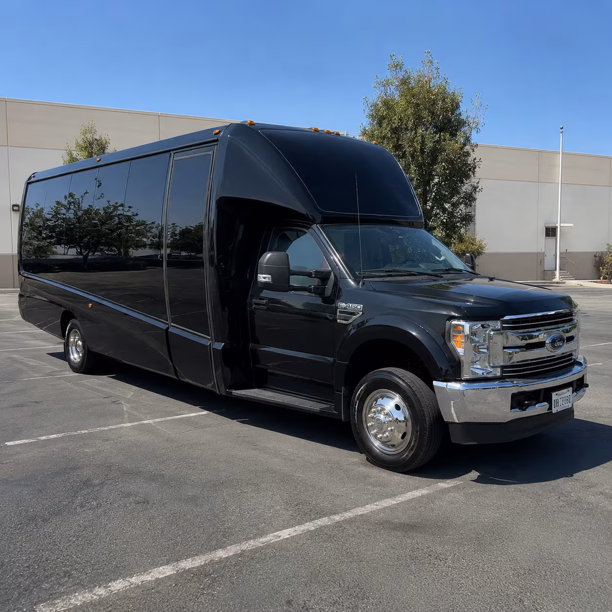 Mesa Concert & Music Festival Transportation party bus exterior
