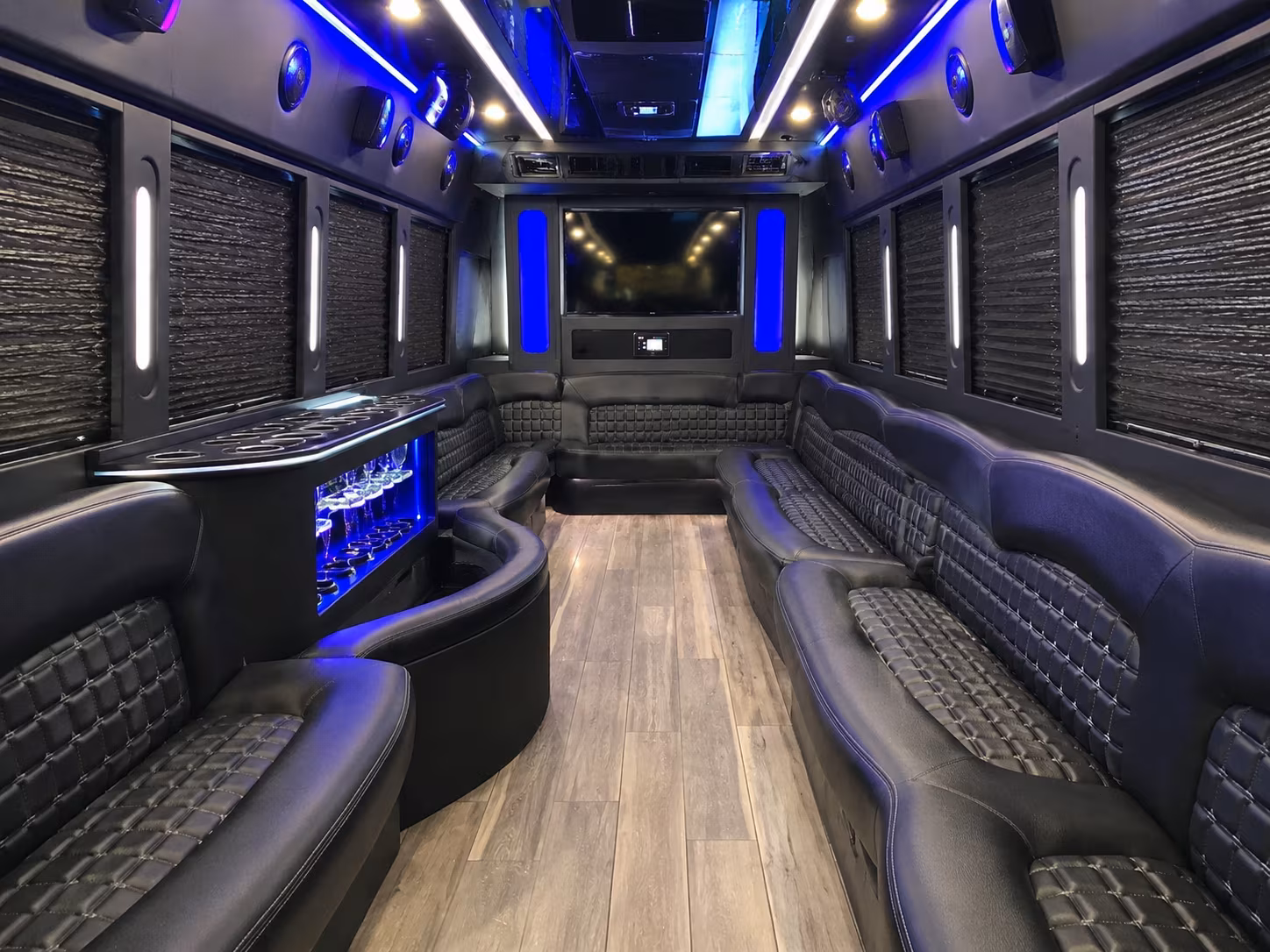 Mesa Concert & Music Festival Transportation party bus exterior