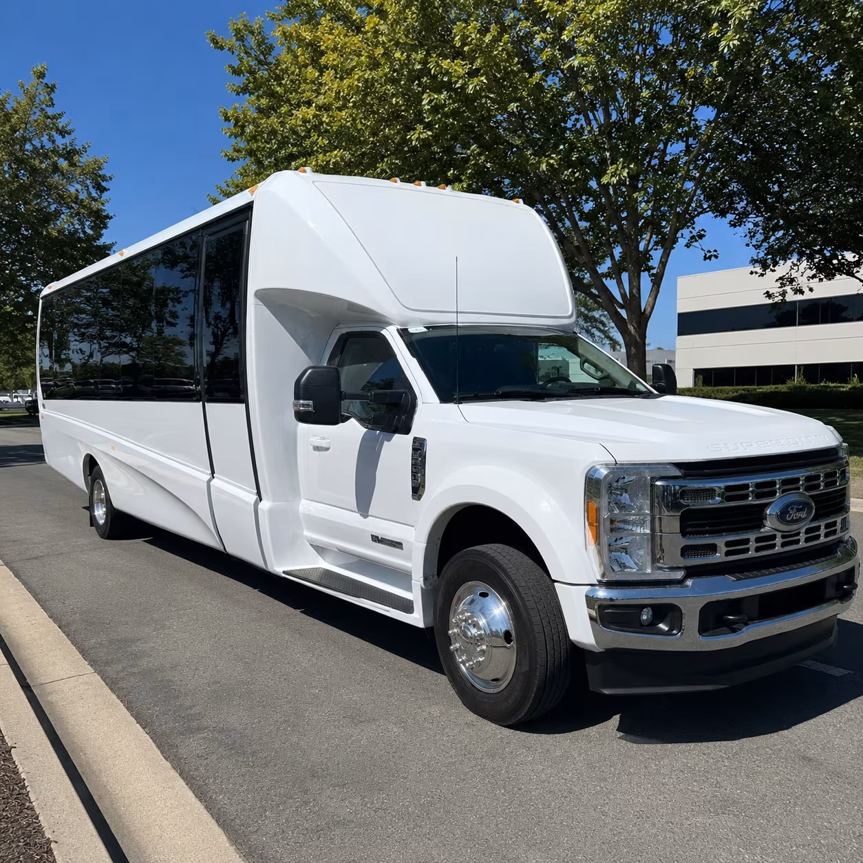 Mesa Corporate Transportation party bus exterior