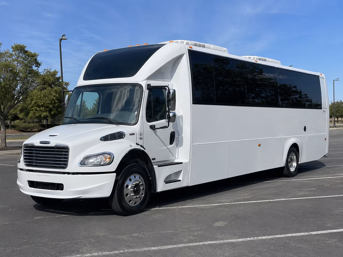 Mesa Private Event Transportation party bus interior