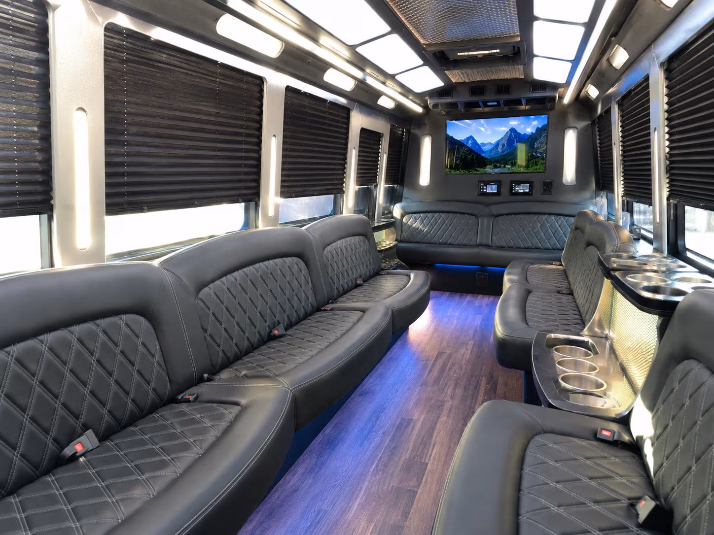 Mesa Sporting Event Transportation party bus exterior
