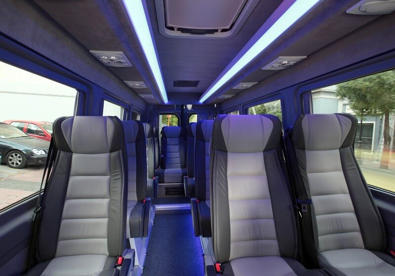 San Tan Valley 18 Passenger Van/Minibus Interior