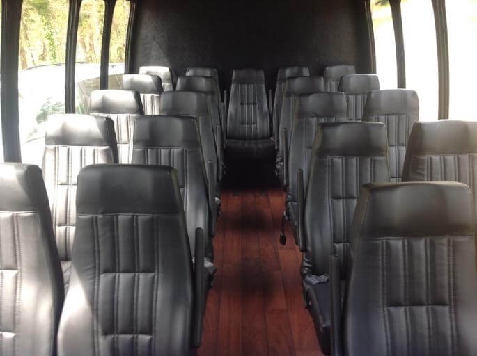 Peoria 30 Passenger Shuttle Bus Interior