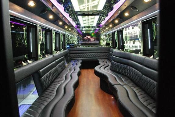 Mesa 25 Passenger Limo bus Interior