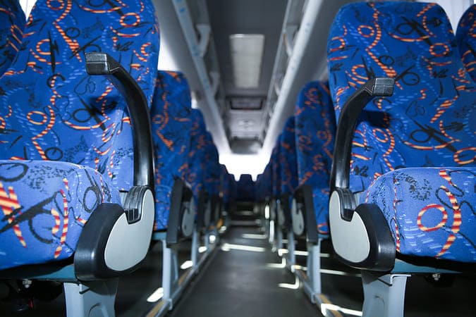 Goodyear 47-56 Passenger Charter Buses Interior
